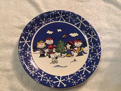 Vintage Peanuts Holiday Ceramic  8”plate • $8.95