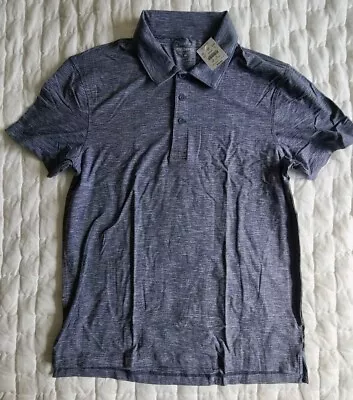 NWT J. Crew Factory Performance Golf Polo Shirt Mens Medium Navy • $24