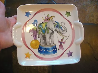 Villeroy & Boch  Le Cirque 8  Serving Platter Tray Plate CIRCUS ELEPHANT Mercier • $9.95
