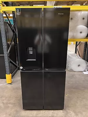Hisense RQ560N4WBF American Fridge Freezer - Black • £799.99