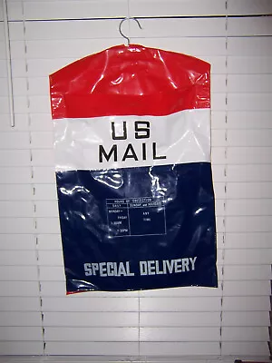 Vintage US MAIL Vinyl Collection Bag Special Delivery • $29.99