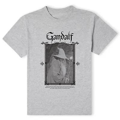 Official Lord Of The Rings Gandalf Unisex T-Shirt • £10.79