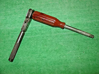 Vintage Craftsman Be Ratchet  1/4 Dr. Open Gear With Extension Made In Usa • $44.99