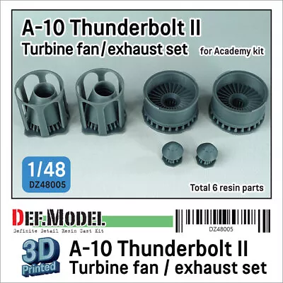 1/48 A-10 Thunderbolt II Turbine Fan/Exhaust Nozzle For Academy Kits • $35.95