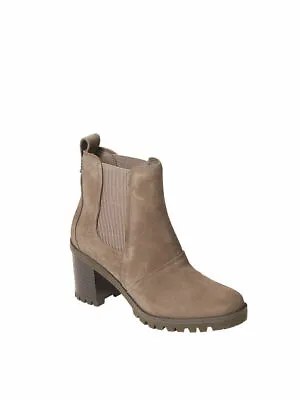 UGG Hazel Ankle Boots Mole Suede 1103766 Heel Waterproof Women's Size 9.5 US • $119.99