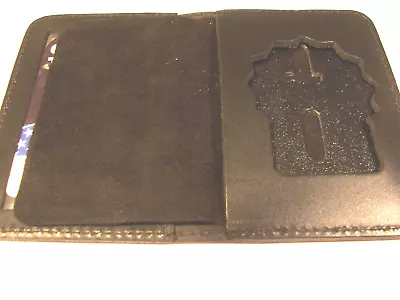 £19.18 • Buy NY/NJ-Style-Detective Cut-Out Badge Shield & ID Book Wallet (Badge Not Included)