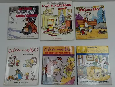 £24 • Buy Calvin And Hobbes Comic Books Lot Of 6