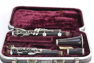 1961 Selmer Paris Series 9 * Bb Wood Clarinet In Excellent Condition Must See • $981