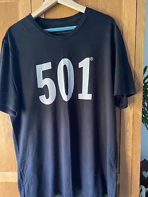 Levi Black Short Sleeved T-shirt Men’s Xl • £5.50