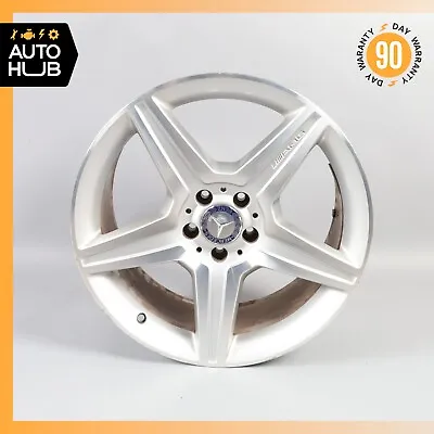 Mercedes W221 S550 CL550 AMG 9.5 X 19 19  Rear Wheel Rim Silver 2214016102 OEM • $311.25