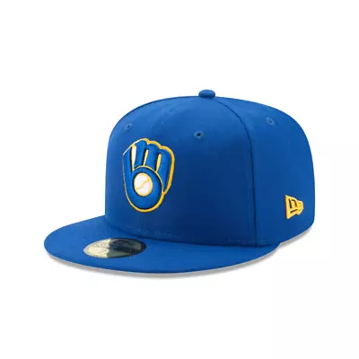 Milwaukee Brewers MLB New Era Authentic Collection ALT 2017 59FIFTY Fitted Hat • $29.99