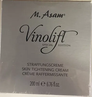 M.Asam Vinolift Tightening Anti Age Reduces Wrinkle Resveratrol 6.76fl Oz 200 Ml • $29.99