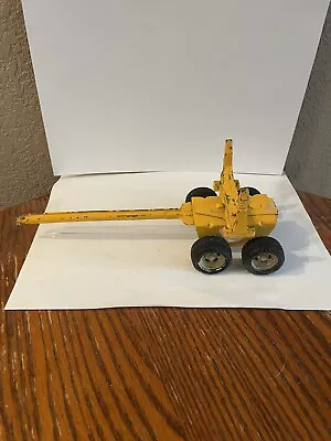 Vintage Tootsie Toy Diecast Metal Yellow Boat Trailer 9 Half Inches • $7