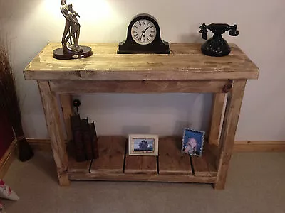 Bespoke Handmade Rustic Farmhouse Style Console Table - Any Size 07985 161977 • £195