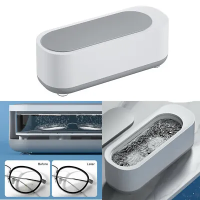 Smart Ultrasonic Cleaner Fit Jewelry Glasses Ultrasound Cleaning Bath Machine US • $10