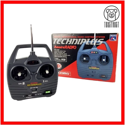 £29.99 • Buy Asahi Acoms AP-202 Techniplus Transmitter ONLY 2 Channel 27mhz RC Vintage