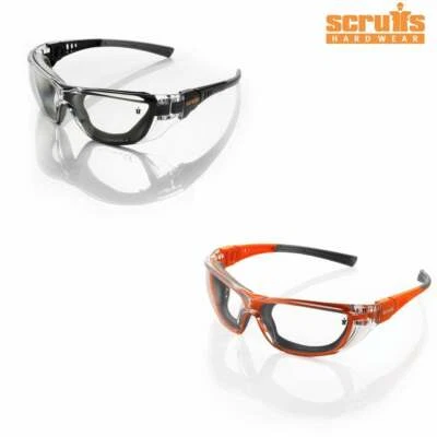 £12.25 • Buy SCRUFFS Falcon Work Safety Specs Glasses Goggles Lightweight UV Protection VAT 