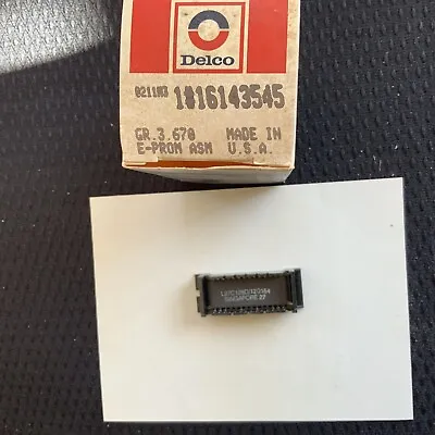 OEM GM AcDelco Engine Control Module ECM Prom 16143545 Eprom Chevrolet Olds 1989 • $30