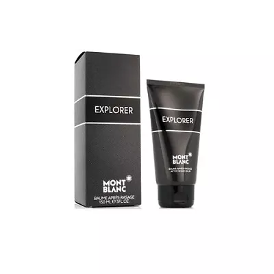 Mont Blanc Explorer For Men 150ml Aftershave Balm Brand New & With Damaged Box • £16.99