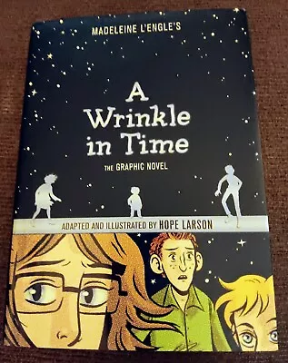 NEW A Wrinkle In Time: The Graphic Novel Adapted By Hope Larson 2012 Hardcover • $13.99