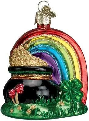 Old World Christmas Glass Blown Ornament Pot Of Gold (With OWC Gift Box) • $14.70