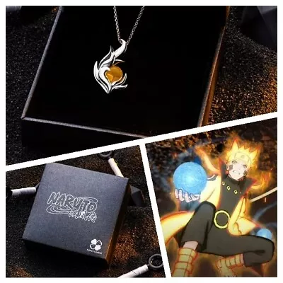 Naruto Shippuden Uzumaki Kyuubi Necklace China Limited With Box • £166.61