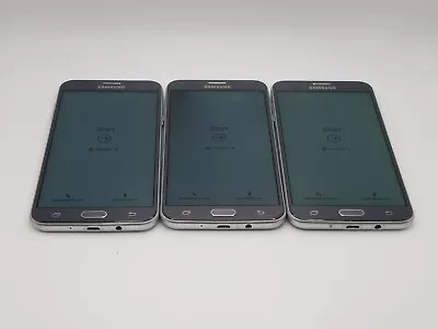 Lot Of 3 - Samsung Galaxy J7 (2017) - SM-J727V - 16GB - Silver - Verizon (0423E) • $69