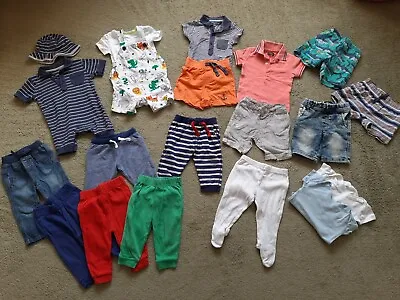 £15 • Buy Bundle Baby Boys Summer Clothes Age 3-6 Months Next Monsoon Bluezoo M&S George