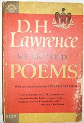 Lawrence : Selected Poems Paperback David Herbert Lawrence • $8.36