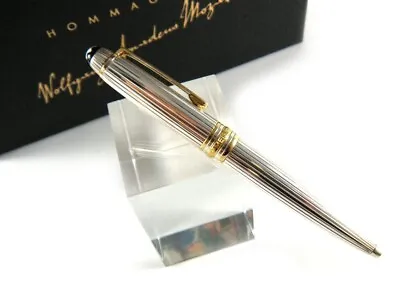 Montblanc Sterling Silver  0.7mm Pencil  Mozart Pencil New In Box With Cd • $1375