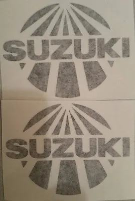 2! Suzuki Sunrise Sticker Set Outboard Offshore Marine Racing 2 Stroke 4 Stroke  • $14.87