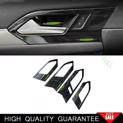 For VW Jetta Mk7 2019-2022 Black Titanium Inner Door Handle Bowl Frame Trim 4* • $39.12