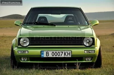 $43.83 • Buy NEW GTI Front Black Badgeless Grill Without Emblem For VW Golf II MK2 G60