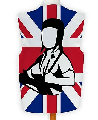 Skinhead Girl - Union Jack - Fancy Dress Waistcoat • £15.99