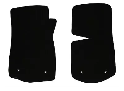 Lloyd CLASSIC LOOP Black FRONT FLOOR MATS For 1968 To 1982 Chevrolet Corvette C3 • $93.99