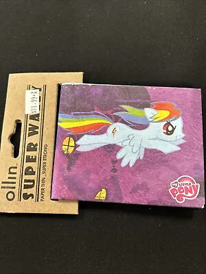 My Little Pony - Rainbow Dash Super Wally Ollin Paper Thin Bifold Wallet • $5