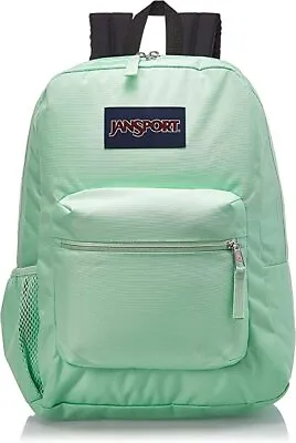 $32.37 • Buy JanSport Cross Town Backpack 100% Authentic School Student Bookbag Mint Chip