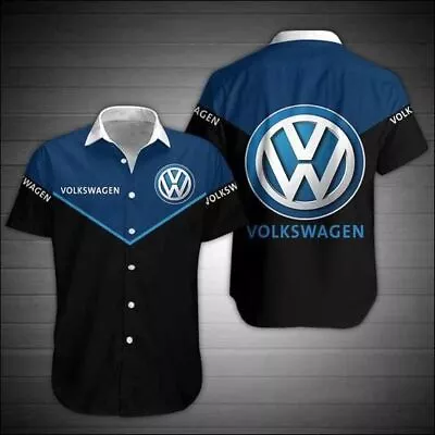 Personalized! Volkswagen Logo Hawaiian Shirt S-5XL Best Gift 2024 CANT MISS • $10.99