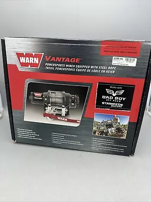 Warn 95835 Electric 4x4 Wire Winch Kit 4000 LB Cap. 654067 New (TSC) • $55