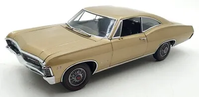 Ertl 1/18 Scale Diecast 39392 - 1967 Chevy Impala SS - Gold • $339.89