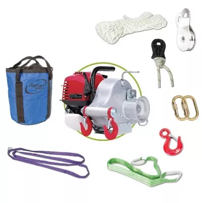 Portable Winch PCW3000-A Capstan Gas-Powered Pulling Winch Kit With Accessories • $1510.75