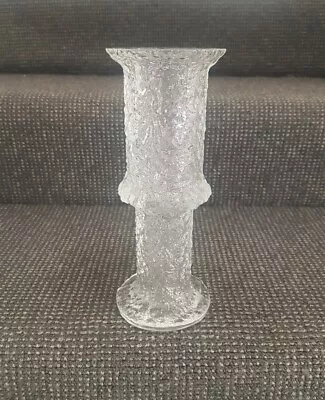 $174.99 • Buy 🔶️vintage Iittala Nardus Glass Vase Timo Sarpaneva Finland Mcm Scandinavian Pop