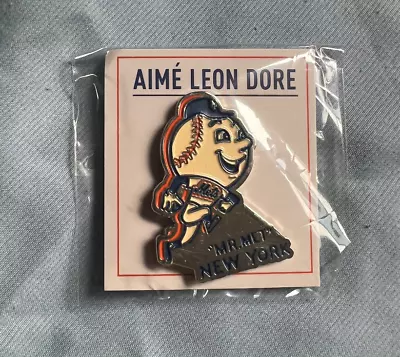 Aime Leon Dore ALD / New York Mets Mr. Met Ballpark Pin • $32