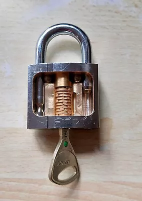 Cutaway Padlock Abloy 330  Locksmith Disc Detainer  Dd. • £60