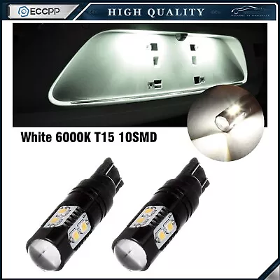 2 X White 11W T10 T10 921 Car Samsung LED Bulbs Backup/Reverse/Tail Light Bulbs • $10.79