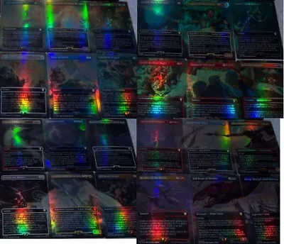 Mtg Lord Of The Rings Tales Of Middle-earth Complete Scene 24 Foil Card Set • $89.95