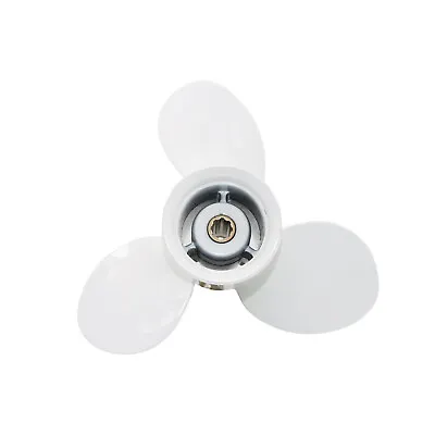 Outboard Propeller 9 1/4x10 For Yamaha 2/4-Stroke 9.9HP 15HP 20HP 8 Spline Tooth • $36