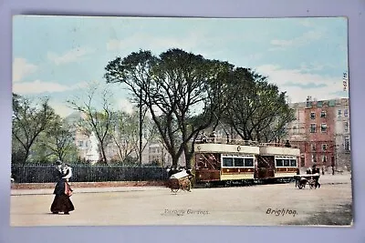 £4.99 • Buy R&L Postcard: Brighton Victoria Gardens, Trams, 1904