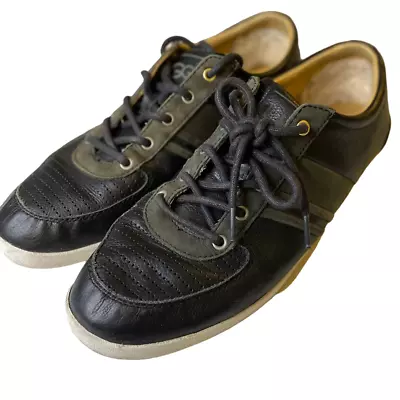 UGG Brook-lin Leather Low-Top Sneaker Mens Size 10 • $38.25