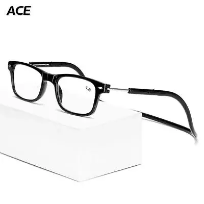 Click Adjustable Magnetic Front Connect Reading Eyeglasses New Full Rim Glasses • $11.99